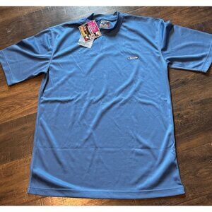 Men's Blue Highlander Climate Shirt NWT Polo Size Large